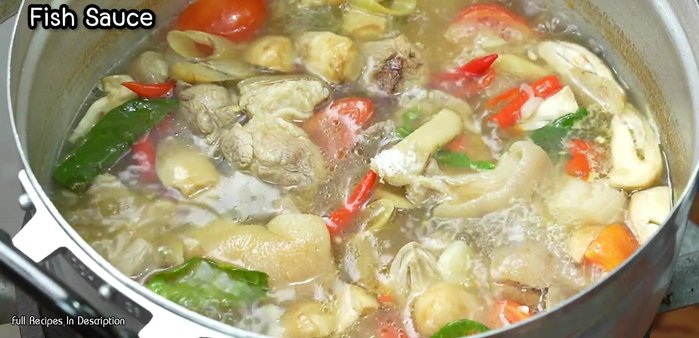 Season with salt and fish sauce.