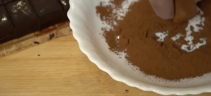 Garnish with cocoa powder if you like.