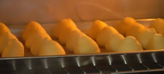 Let the cream puffs cool completely on a wire rack.