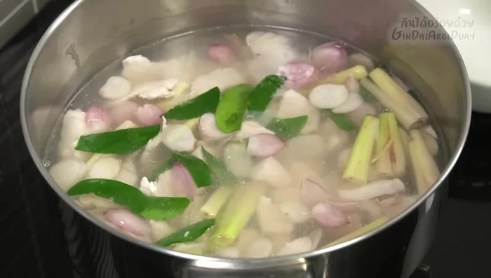 Add mushrooms: Add straw and oyster mushrooms and simmer until cooked.