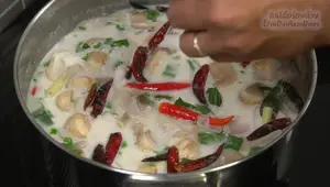 Fragrant Young Coconut Chicken Tom Kha Soup: A Delicious Thai Recipe
