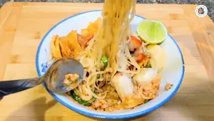 Authentic Thai Dry Tom Yum Noodles: Mama's Recipe