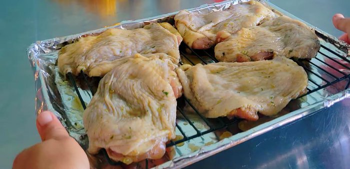 Place chicken in the oven and bake for 30 minutes.