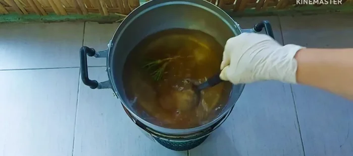 Bring the water to a boil. Add carrots and pumpkin and cook until slightly softened.