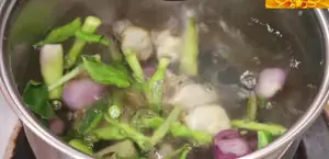 Spicy & Sour Ruby Fish Soup (Tom Yum Pla Thap Tim)