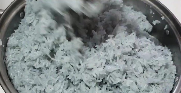 Once cooked, fluff the rice with a fork or spoon to prevent sticking and allow steam to escape. Serve immediately or store in an airtight container.