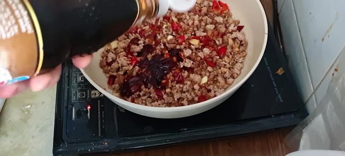 Stir in the Thai basil leaves.