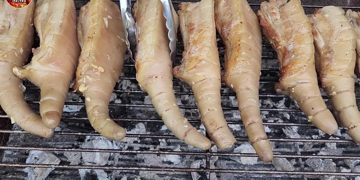 Continue grilling over low to medium heat, adding more charcoal as needed. Maintain consistent heat, avoiding burning. (199.2)