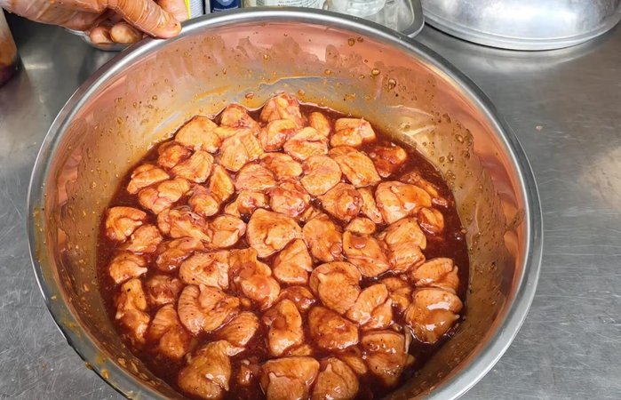 Marinate the chicken for 3-6 hours, or preferably overnight.