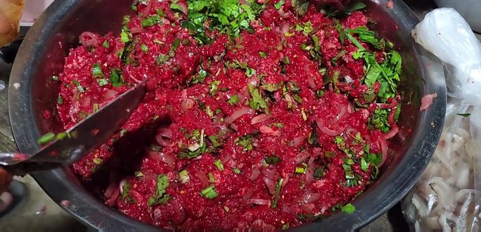 Add roasted rice and beans: Stir in roasted rice and beans for added flavor and texture. (The quantity isn't specified)