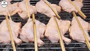 Juicy Grilled Chicken Legs: A Street Food Recipe