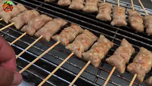 5 Baht Grilled Pork Sausage Recipe: Easy Street Food Business