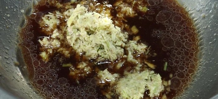Combine the marinade and sauce.