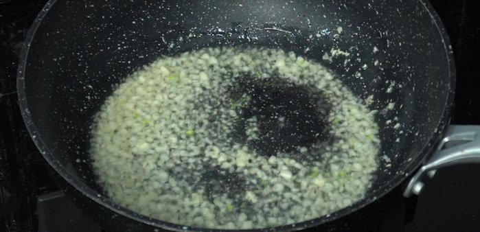 Add marinated pork and stir-fry over medium heat until cooked.