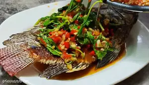 Crispy Fried Tilapia with Basil Sauce: Easy Thai Recipe