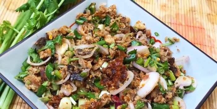 Chop the shallots.