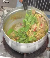 3-Layer Steamed Pork Belly with Bamboo Shoots: Isan Spicy Delight
