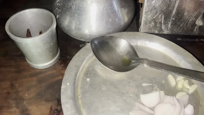 Grind the ingredients together using a mortar and pestle until a smooth paste is formed. (This step could involve some adjustments based on desired consistency).
