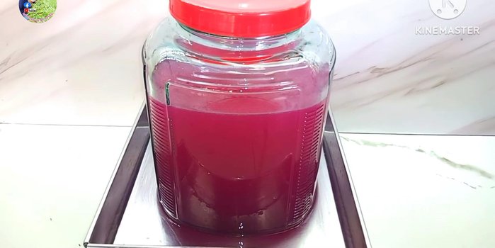 Ferment at room temperature for 2 weeks or more.