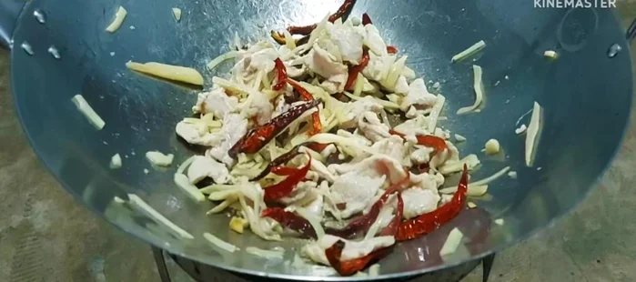 Add granulated sugar, seasoning powder, light soy sauce, and oyster sauce.
