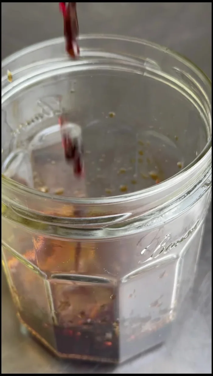 Dress the salad: Pour the prepared sauce over the salad and toss to coat evenly.
