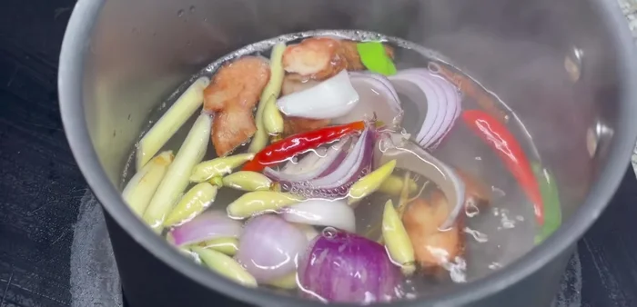 Boil for 3-4 minutes to release herbal aroma.