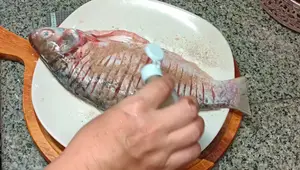 Crispy Fried Carp with Finger Root: A Delicious Thai Recipe