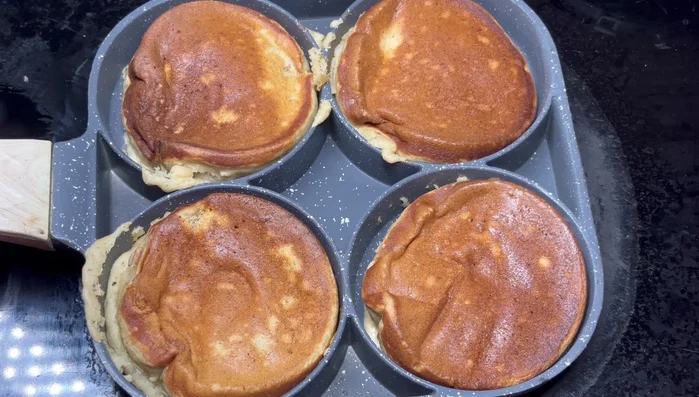Continue cooking until both sides are golden brown.