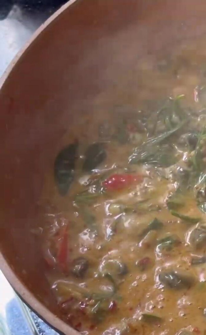 Simmer until the flavors combine.