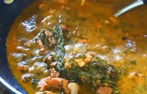 Delicious Bitter Melon Curry with Pork and Coconut Milk