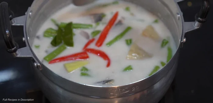 Garnish with coriander.
