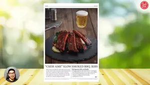 Maple Smoked Suwi Slow-Cooked Ribs: A Signature Restaurant Dish