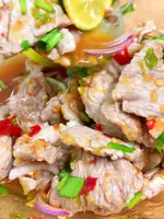 Spicy Pork Salad (Yum Moo Sadung): A Quick & Easy Thai Recipe