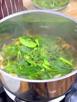 Spicy Steamed Tilapia in a Pot (หมกหม้อปลานิล)