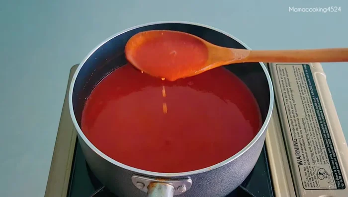 Simmer until thickened. Let cool completely, then store in the refrigerator.