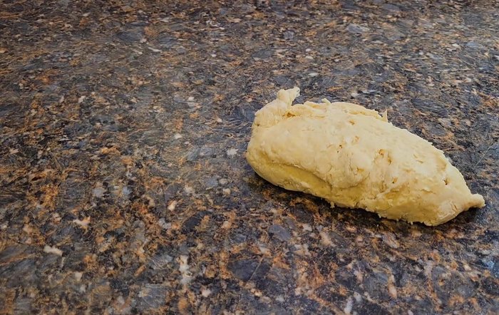 Knead the dough for 8-10 minutes until it's smooth and no longer sticks to the bowl. [111.92]