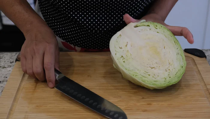 Prepare the vegetables: Thinly slice the cabbage, celery, jalapeño, red onion, and shred the carrot. Chop the cilantro finely.
