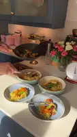 Teriyaki Lamb with Stir-Fried Veggies & Rice Noodles
