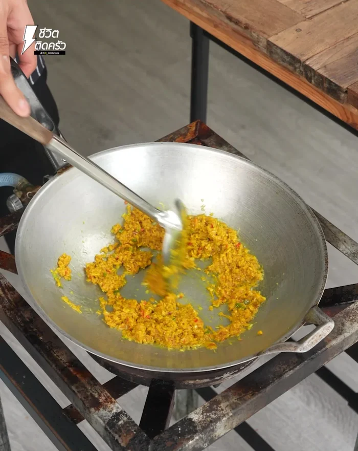 Add the shrimp and stir-fry until cooked.